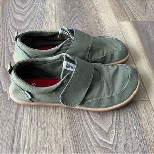 SPLAY Barefoot Zero-drop Shoes Sneakers Green women men Velcro